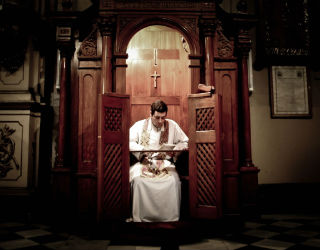 Four priests were martyred for not refusing to violate the seal of confession (not pictured). Four priests were martyred for not refusing to violate the seal of confession (not pictured).
