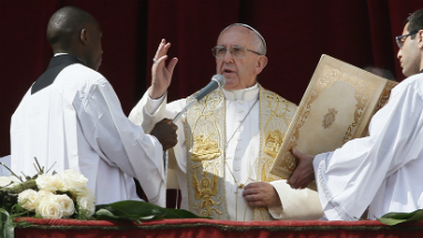 Pope Francis wants us to remember children who suffer due to war and poverty. Pope Francis wants us to remember children who suffer due to war and poverty.