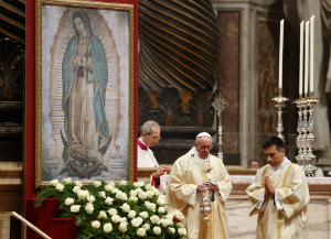Our Lady shows every person has a place in the Church. Our Lady shows every person has a place in the Church.