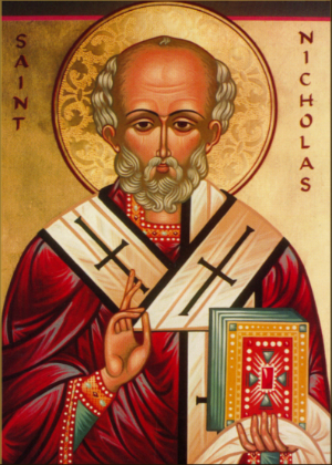 Saint Nicholas lived in the 4th century A.D. Saint Nicholas lived in the 4th century A.D.