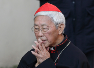 Cardinal Zen recently met with Pope Francis to discuss the Church in China. Cardinal Zen recently met with Pope Francis to discuss the Church in China.