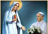 Where Mary is - the devil does not enter. Image of Where Mary is - the devil does not enter.