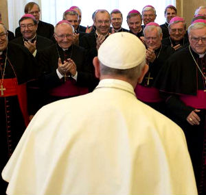 Pope Francis indicated Bishops should accept what God wants. Pope Francis indicated Bishops should accept what God wants.