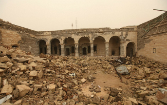 The tomb of the prophet Jonah was partially destroyed by ISIS in 2014. The tomb of the prophet Jonah was partially destroyed by ISIS in 2014.