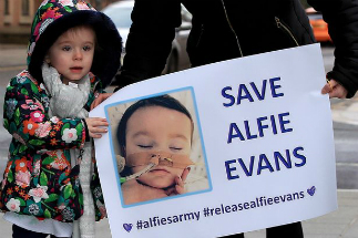 Thousands of people have joined 'Alfie's Army' as his parents seek to keep him on life support. Thousands of people have joined 'Alfie's Army' as his parents seek to keep him on life support.