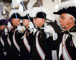 Nearly two million men are a part of the Knights of Columbus. Nearly two million men are a part of the Knights of Columbus.