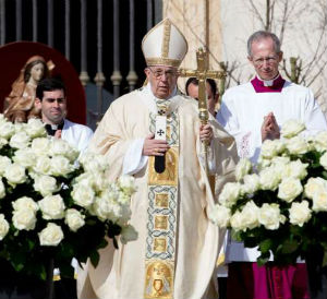 Pope Francis on Easter 2018. Pope Francis on Easter 2018.