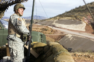 The military has previously been used on the border as part of the War on Drugs. Now, their mission may expand to include securing the border against illegal immigration. The military has previously been used on the border as part of the War on Drugs. Now, their mission may expand to include securing the border against illegal immigration.