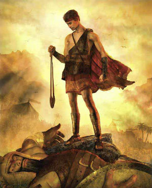 david king bible young goliath biblical shepherd catholic remarkable unearthed discovery kingdom kills appears giant who