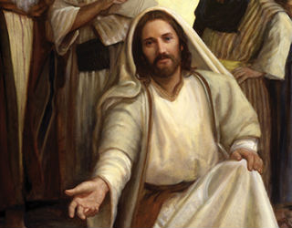 Jesus stands in wait to help those who call upon His holy name--especially when we are in most need. Jesus stands in wait to help those who call upon His holy name--especially when we are in most need.