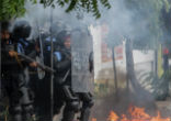 Pope Francis spoke just one week after a mortar attack was carried out on a Jesuit university in Nicaragua. Image of Pope Francis spoke just one week after a mortar attack was carried out on a Jesuit university in Nicaragua.