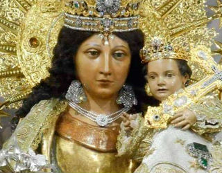 Esta imagen de la patrona de Valencia permanecera en Alicante una semana. Esta imagen de la patrona de Valencia permanecera en Alicante una semana.