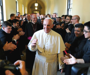 Pope Francis told priests and religious to fight their vices Pope Francis told priests and religious to fight their vices