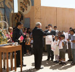 A two-day campaign was held on Guadalupe Radio at the end of August, raising $92,000 in support of humanitarian efforts by Catholic Charities. Image of A two-day campaign was held on Guadalupe Radio at the end of August, raising $92,000 in support of humanitarian efforts by Catholic Charities.