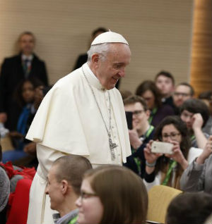 Pope Francis began the Synod on young people Oct. 3 Pope Francis began the Synod on young people Oct. 3