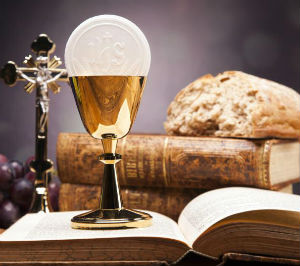 The Eucharist is a sacrament of faith, unity, life, worship, and love. The Eucharist is a sacrament of faith, unity, life, worship, and love.