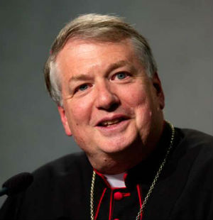 Archbishop Anthony Fisher of Sydney at a Vatican press conference Oct. 5. Archbishop Anthony Fisher of Sydney at a Vatican press conference Oct. 5.