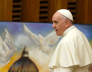 'Good politics is at the service of peace.' 'Good politics is at the service of peace.'