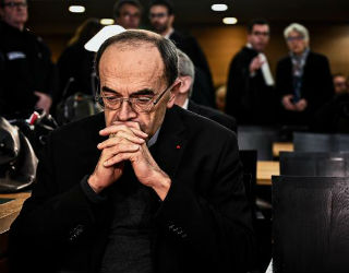 French tribunal president Brigitte Vernay declared Barbarin guilty March 7. French tribunal president Brigitte Vernay declared Barbarin guilty March 7.