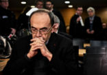 French tribunal president Brigitte Vernay declared Barbarin guilty March 7. Image of French tribunal president Brigitte Vernay declared Barbarin guilty March 7.