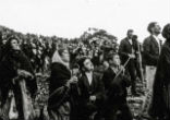 Seventy-thousand people witnessed the first Miracle of the Sun in 1917. Image of Seventy-thousand people witnessed the first Miracle of the Sun in 1917.