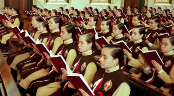 Female branch of the Heralds of the Gospel Female branch of the Heralds of the Gospel