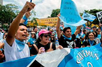 Costa Rican pro-life march Costa Rican pro-life march