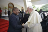 Pope Francis in Mozambique Image of Pope Francis in Mozambique