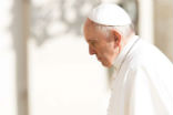 Pope Francis in St. Peters Square Image of Pope Francis in St. Peters Square