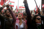 Lebanon protests Image of Lebanon protests