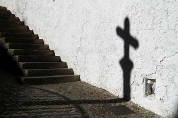Cross at church Cross at church