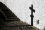 Cross at church Image of Cross at church
