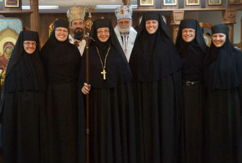 Nuns of Christ the Bridegroom Monastery in Burton Ohio with Bishops Milan Lach and John Kudrick Nuns of Christ the Bridegroom Monastery in Burton Ohio with Bishops Milan Lach and John Kudrick