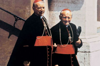 Cardinal Stefan Wyszynski and St. John Paul II Cardinal Stefan Wyszynski and St. John Paul II