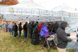 Knights of Columbus coat distribution Image of Knights of Columbus coat distribution