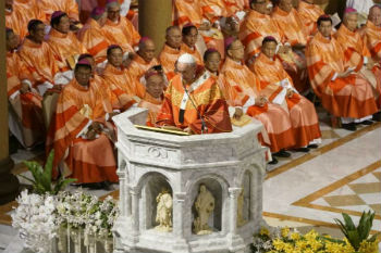 Pope Francis at youth Mass Pope Francis at youth Mass
