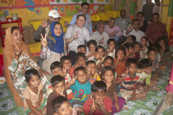 Cardinal Tagle president of Caritas International visits Kutupalong refugee camp in Bangladesh Cardinal Tagle president of Caritas International visits Kutupalong refugee camp in Bangladesh
