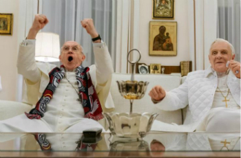 'The Two Popes' has plenty of comic relief, but it is a drama that deals with substantive issues and may prove thought provoking for many Catholics. Image of 'The Two Popes' has plenty of comic relief, but it is a drama that deals with substantive issues and may prove thought provoking for many Catholics.