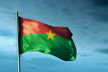 Burkina Faso Flag Image of Burkina Faso Flag
