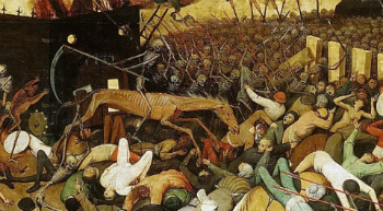 The Triumph of Death - Pieter Brugel, c. 1562. Image of The Triumph of Death - Pieter Brugel, c. 1562.