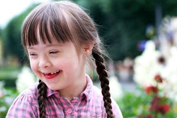 Girl with Down Syndrome Image of Girl with Down Syndrome