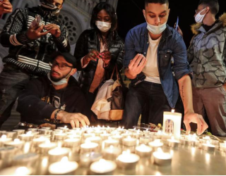 On Thursday morning, an attacker with a knife killed three people in the Basilica of Notre Dame in Nice, France. Image of On Thursday morning, an attacker with a knife killed three people in the Basilica of Notre Dame in Nice, France.