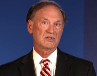 Supreme Court Justice Samuel Alito giving a virtual speech during the Federalist Society's annual convention. Supreme Court Justice Samuel Alito giving a virtual speech during the Federalist Society's annual convention.