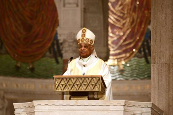 Archbishop Wilton Gregory will become a cardinal on Saturday, the first African-American elevated to such a post. Image of Archbishop Wilton Gregory will become a cardinal on Saturday, the first African-American elevated to such a post.