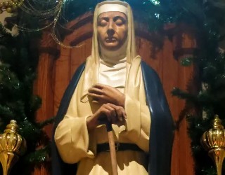 St. Margaret of Castello's feast day is celebrated on April 13. Image of St. Margaret of Castello's feast day is celebrated on April 13.
