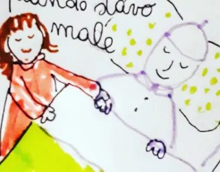 Giulia's drawing for Pope Francis (Vatican Media) Image of Giulia's drawing for Pope Francis (Vatican Media)