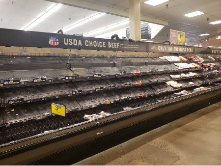 Empty shelves are not a bug, but a feature of the new economy. Empty shelves are not a bug, but a feature of the new economy.