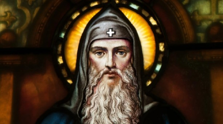 St. Benedict of Nursia, the father of western monasticism. Image of St. Benedict of Nursia, the father of western monasticism.