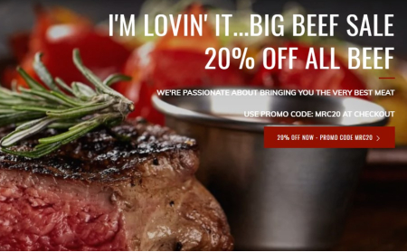 Enjoy 'The Greatest Meat on Earth' with this special offer! Image of Enjoy 'The Greatest Meat on Earth' with this special offer!