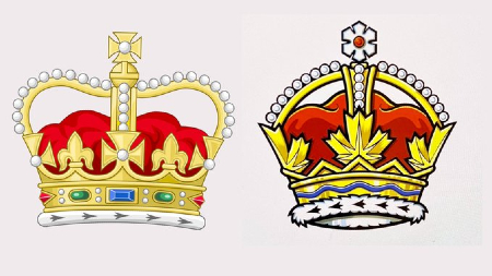 In a story you can't make up, Canada has swapped the cross for a snowflake. Image of In a story you can't make up, Canada has swapped the cross for a snowflake.